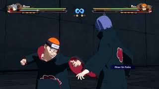 Naruto Shippuden Ultimate Ninja Storm 4 Konan VS Pain