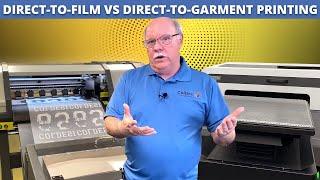 Direct to Film and Direct to Garment Printing  Whats the Difference