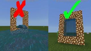 How to build an aether portal in Minecraft no mods