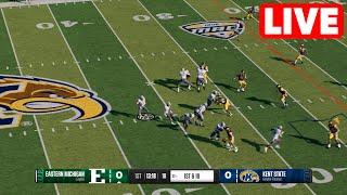 NCAAF LIVE Eastern Michigan Eagles vs Kent State Golden Flashes  Week 5 - 2024 College Football 25