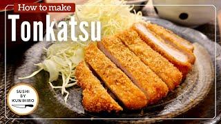 How to make Tonkatsu Japanese Pork Cutlet Step by step guide