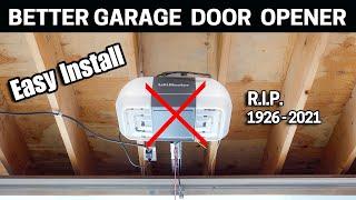 Finally a SILENT Garage Door Opener that locks like a SAFE - RJ0101