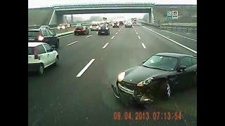 Аварии и ДТП на видеорегистратор 2013. Курьезы на дорогах .2