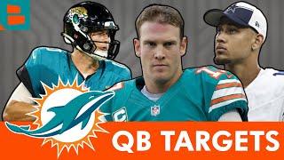 Miami Dolphins QB Targets To Replace Tua Tagovailoa Ft. Ryan Tannehill Mac Jones & Trey Lance