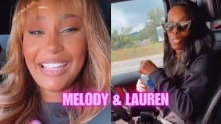 MELODY SHARI & LAUREN CUTTING UP AGAIN WHATS HAPPENING