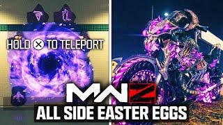 EVERY SIDE EASTER EGG in MW3 Zombies All Secrets & Free Upgrades