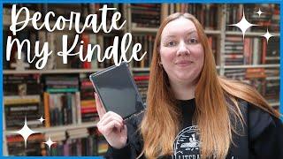 Decorate my Kindle With Me ️‍
