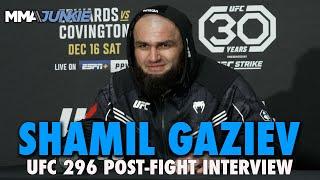 Shamil Gaziev Saw Defeat in Martin Budays Eyes After Nasty Cut Set Up TKO  UFC 296