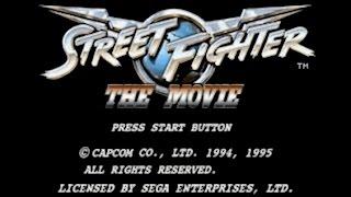 PSX Longplay 272 Street Fighter The Movie