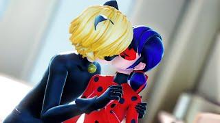 【MMD Miraculous】Moments of Tenderness  Ladybug×Chat Noir【60fps】