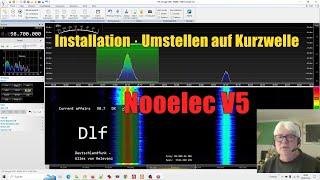 Nooelec V5 ► Installation und umstellen auf Kurzwelle ► SDRsharp · SDR++ · HDSDR · SDRconsole