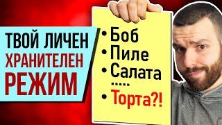 Как сами да си направим ХРАНИТЕЛЕН Режим или диета