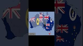 History of Australian Flags Sped Up