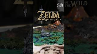 Making Hyrule from Breath of the Wild - 3D map craft  #zelda #breathofthewild #map