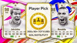 200x 90+ ICON PLAYER PICKS  FC 24 Ultimate Team