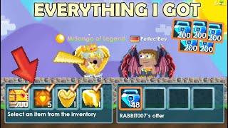 Selling MY ALL Items from 2022 TONS BGL  Growtopia