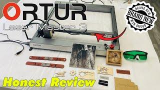 BRAND NEW Ortur Laser Master 3Crazy Fast Speeds of 20000mmmin - Testing And Review