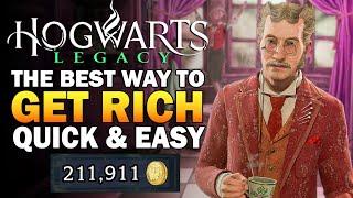 The BEST Way To Get RICH In Hogwarts Legacy Quick & Easy - Hogwarts Legacy Money Making Guide