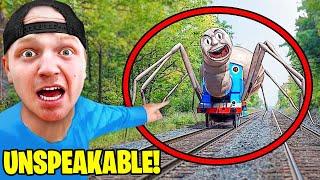 7 YouTubers Who Found THOMAS THE TRAIN.EXE in Real Life Unspeakable MrBeast & Preston
