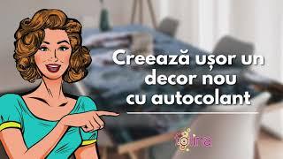 Autocolant Folina pentru un decor nou creat de tine