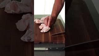 Cutting Up A Chicken Wing  Simple and Fast