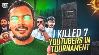 7 YouTubers vs Star ANONYMOUS  big tournament 