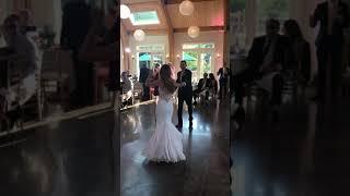 father-daughter wedding dance to Aint No Mountain High Enough best ever