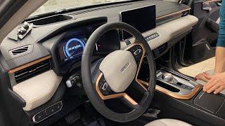 Haval Jolion 2021 НЕРЕАЛЬНО крутые камеры кругового обзора. Тест на тесной парковке