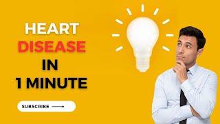 Understanding Heart Disease in Just 1 Minute  1 Minute Knowledge