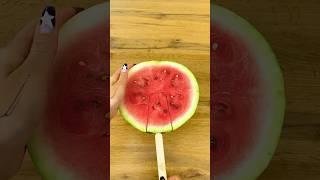 MY KID ONLY EATS SWEETS  Lets make healthy ice cream from watermelon cool DIY idea #shorts v3