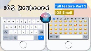 New iPhone Keyboard for Android  fitur lengkap emoji iOS Part II