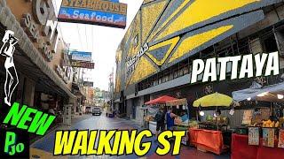 Pattaya Walking St. 7Jun23 New bars Restaurants + Weed Shops