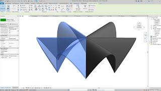 Revit - параболическая форма крыши