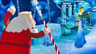  Приключения Пети и Волка -  Дело Деда Мороза часть 2 часть  Мультик сказочных историй  HD
