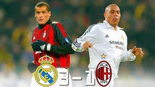 Real Madrid 3-1 AC Milan Rivaldo Ronaldo ● UCL 20022003 Extended Goals & Highlights