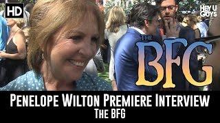 Penelope Wilton Premiere Interview - The BFG