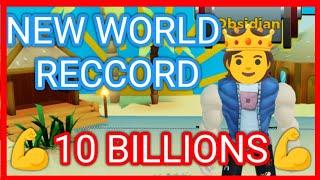  10M VS 10 BILLIONS  WORLD RECCORD ON STRONGMAN SIMULATOR