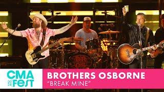 Brothers Osborne – “Break Mine”  CMA Fest 2024