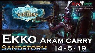 Ekko ARAM carry S+  League of Legends Gameplay