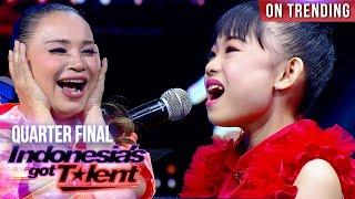 Duet Bareng Teh Oca Laura Buat Semua Juri Tercengang  Quarter Final  Indonesias Got Talent 2022