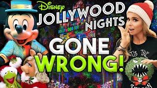 Jollywood Nights GONE WRONG  Disney Christmas Party  Shows Food Drinks Merch Disney World 2023