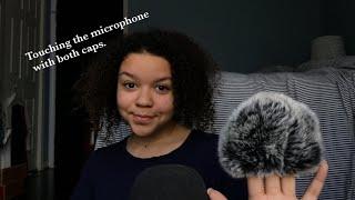 ASMR- touching the microphone with both covers 