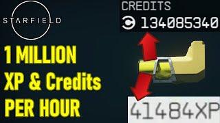 How to get Rich in Starfield by SELLING DRUGS 1 MILLION xp and credits PER HOUR money glitch & exp