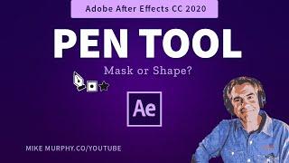 After Effects CC 2020 Pen Tool Mask & Shape Cursor Icons