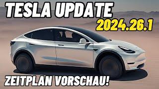 Neue Leaks zum Tesla Software Update 2024.26.1  Hiobsbotschaft vor Abreise nach Paris I