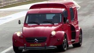 2CV Nimik - Ferrari F355 V8 Engine w Capristo Exhaust REVS SOUND