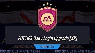 Futties Daily Login Upgrade for Free XP FIFA 23