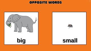 Opposite Words in English  Vocabulary