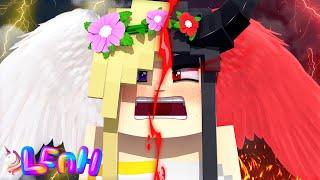 ANGEL LITTLE LEAH BECOMES an EVIL ANGEL... Minecraft