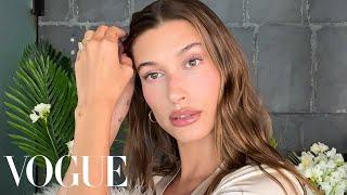 Hailey Biebers Date Night Skin Care & Makeup Routine  Beauty Secrets  Vogue